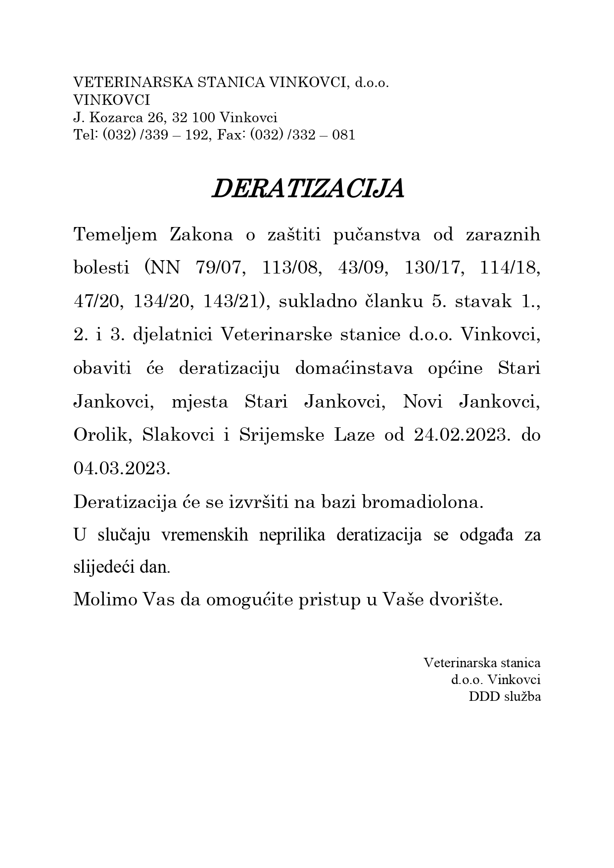 Velika obavijest o deratizaciji page 0001